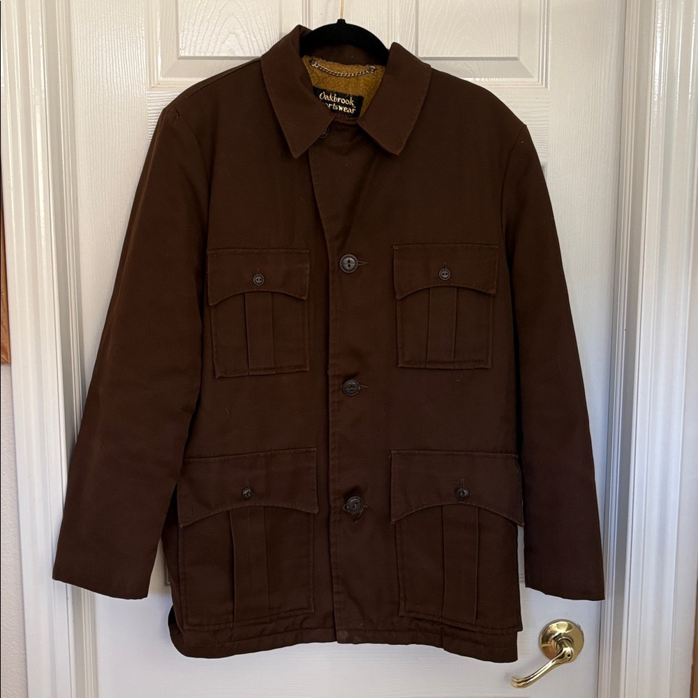 VINTAGE 1960-70’s Oakbrook men’s heavy coat.